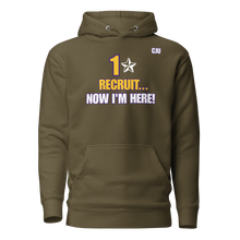 Load image into Gallery viewer, 1 Star Recruit Now I'm Here Hoodie
