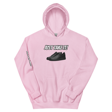 Load image into Gallery viewer, "JUST TAKE IT" Hoodie
